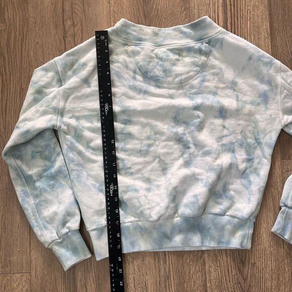 Anthropologie Pilcro Women's Elayna Tie-Dye Sweatshirt Pullover Mock Neck XS - Picture 6 of 8